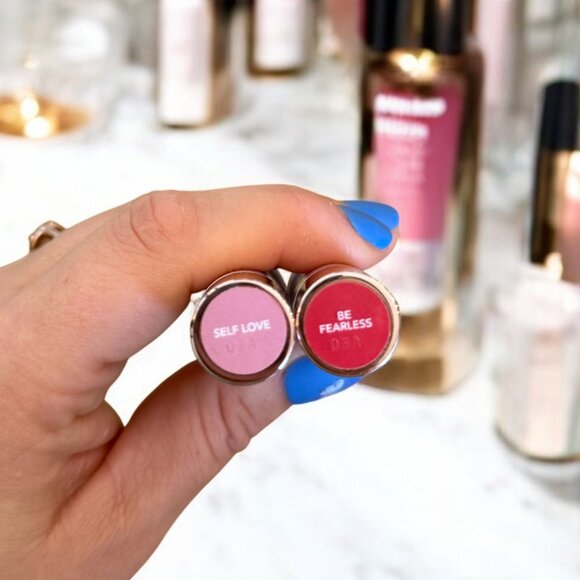 DOLL 10 Lip Crayon Bundle X2 Full Size Self Love and Be Fearless Shades - Picture 3 of 5